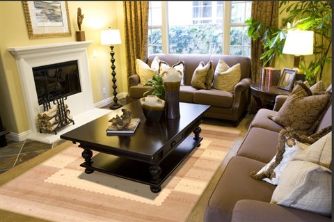 Gabbeh Brown Hand Knotted 71 X 100  Area Rug 250-20990 Image 2