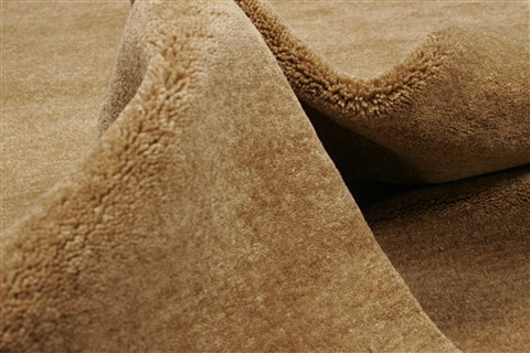 Gabbeh Beige Hand Knotted 82 X 102 Area Rug 250-20991 Image 8