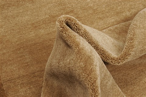 Gabbeh Beige Hand Knotted 82 X 102 Area Rug 250-20991 Image 9