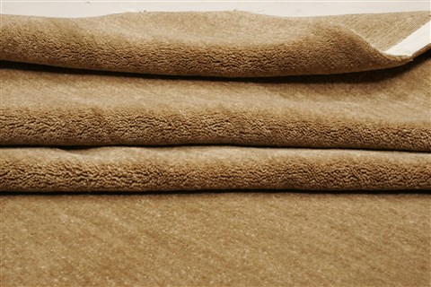 Gabbeh Beige Hand Knotted 82 X 102 Area Rug 250-20991 Image 11