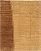 Gabbeh Beige Hand Knotted 82 X 102  Area Rug 250-20991 Thumb 0