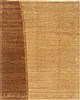 Gabbeh Beige Hand Knotted 82 X 102 Area Rug 250-20991 Thumb 0