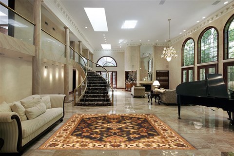 Sumak Black Hand Knotted 711 X 99 Area Rug 250-21004 Image 1