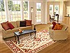 Sumak Beige Hand Knotted 711 X 910 Area Rug 250-21011 Thumb 2
