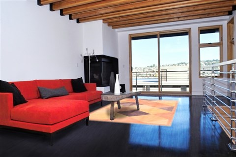 Nepal Multicolor Hand Knotted 80 X 98  Area Rug 253-21026 Image 5