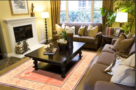 Asian Inspired Red Hand Knotted 711 X 100  Area Rug 253-21035 Image 2