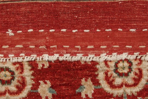 Gabbeh Red Hand Knotted 66 X 910 Area Rug 250-21036 Image 8