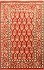 Gabbeh Red Hand Knotted 66 X 910 Area Rug 250-21036 Thumb 0