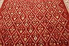 Gabbeh Red Hand Knotted 81 X 100  Area Rug 250-21046 Thumb 15