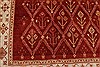 Gabbeh Red Hand Knotted 81 X 100  Area Rug 250-21046 Thumb 9