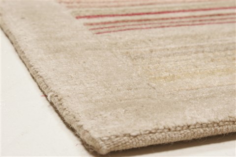 Gabbeh Beige Hand Knotted 67 X 911 Area Rug 250-21067 Image 15