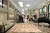 Oushak Beige Hand Knotted 92 X 119  Area Rug 300-21073 Thumb 1
