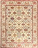Oushak Beige Hand Knotted 92 X 119  Area Rug 300-21073 Thumb 0
