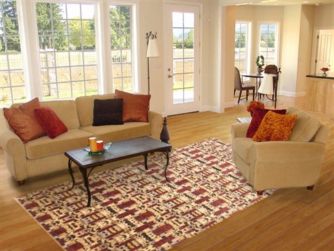Gabbeh Beige Hand Knotted 710 X 101  Area Rug 250-21086 Image 2