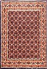 Herati Orange Hand Knotted 29 X 40  Area Rug 100-21089 Thumb 0