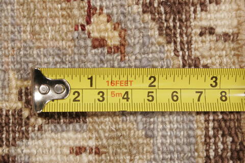 Modern Brown Hand Knotted 80 X 910  Area Rug 250-21090 Image 13
