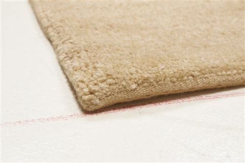 Modern Beige Hand Knotted 80 X 100 Area Rug 250-21100 Image 16