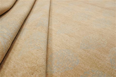 Modern Beige Hand Knotted 80 X 100 Area Rug 250-21100 Image 8