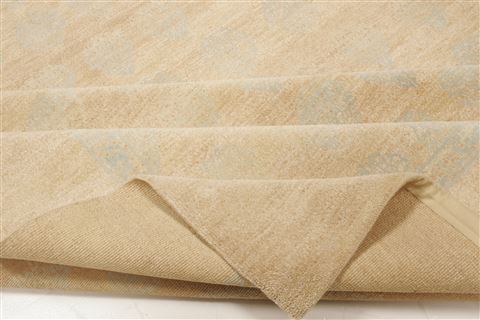 Modern Beige Hand Knotted 80 X 100 Area Rug 250-21100 Image 10