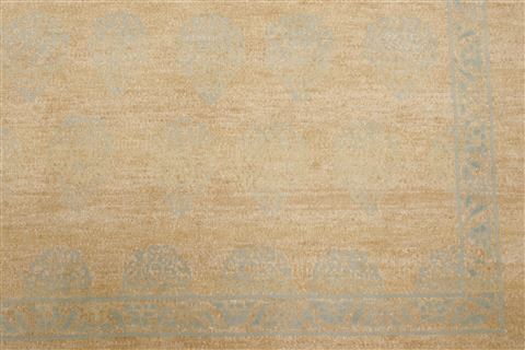 Modern Beige Hand Knotted 80 X 100 Area Rug 250-21100 Image 13