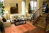 Modern Red Hand Knotted 81 X 102 Area Rug 250-21107 Thumb 3