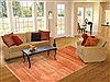 Modern Red Hand Knotted 81 X 102 Area Rug 250-21107 Thumb 2