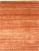 Modern Red Hand Knotted 81 X 102  Area Rug 250-21107 Thumb 0