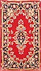 Abadeh Red Hand Knotted 20 X 37  Area Rug 253-21117 Thumb 0
