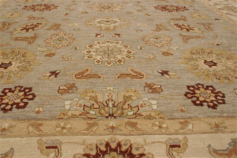 Ziegler Blue Hand Knotted 710 X 100 Area Rug 250-21118 Image 16