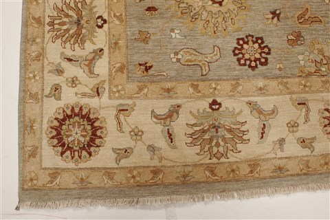 Ziegler Blue Hand Knotted 710 X 100 Area Rug 250-21118 Image 18