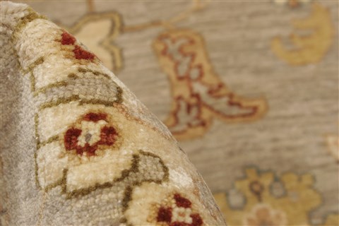 Ziegler Blue Hand Knotted 710 X 100 Area Rug 250-21118 Image 7