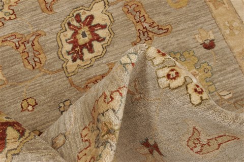 Ziegler Blue Hand Knotted 710 X 100 Area Rug 250-21118 Image 8
