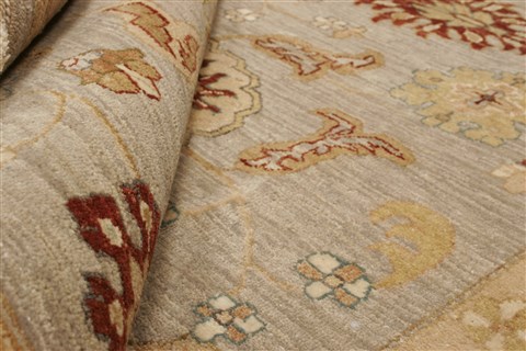 Ziegler Blue Hand Knotted 710 X 100 Area Rug 250-21118 Image 10