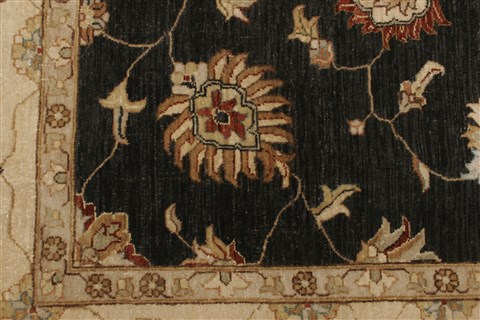 Ziegler Black Hand Knotted 711 X 100 Area Rug 250-21120 Image 16
