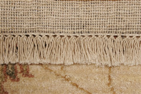 Ziegler Beige Hand Knotted 80 X 103  Area Rug 250-21123 Image 15