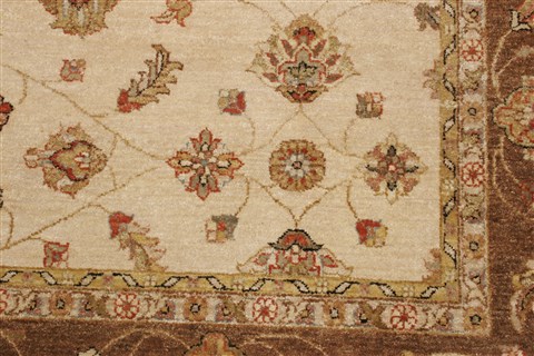 Ziegler Beige Hand Knotted 80 X 103  Area Rug 250-21123 Image 16