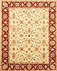 Ziegler Beige Hand Knotted 82 X 102  Area Rug 250-21124 Thumb 0
