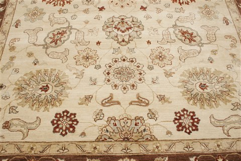 Ziegler Beige Hand Knotted 710 X 101 Area Rug 250-21127 Image 11