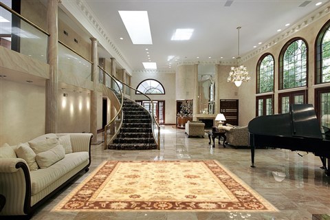 Ziegler Beige Hand Knotted 710 X 101 Area Rug 250-21127 Image 5