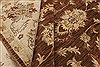 Ziegler Brown Hand Knotted 82 X 102  Area Rug 250-21128 Thumb 10