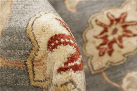 Ziegler Grey Hand Knotted 711 X 104 Area Rug 250-21130 Image 7