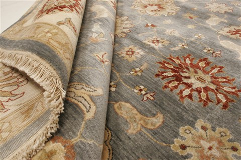 Ziegler Grey Hand Knotted 711 X 104 Area Rug 250-21130 Image 10