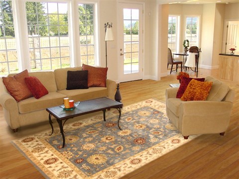 Ziegler Grey Hand Knotted 711 X 104 Area Rug 250-21130 Image 2