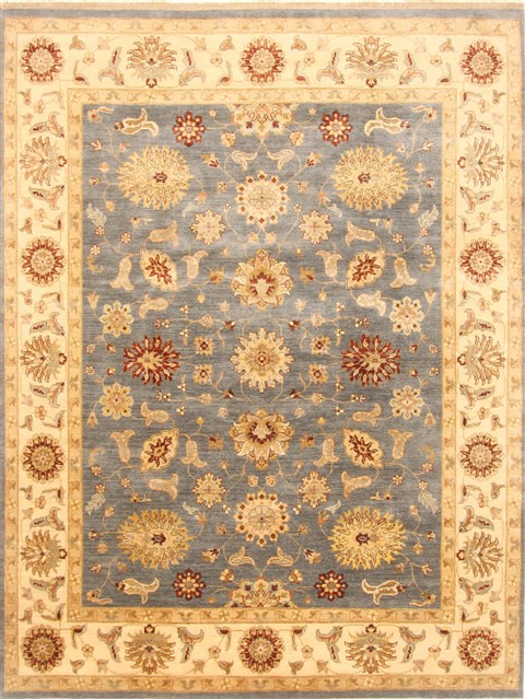Ziegler Grey Hand Knotted 711 X 104 Area Rug 250-21130 Image 0