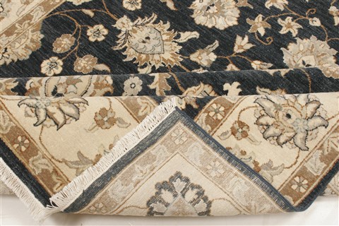 Ziegler Blue Hand Knotted 80 X 105 Area Rug 250-21136 Image 14