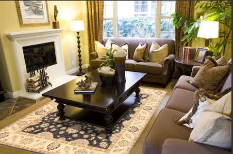 Ziegler Blue Hand Knotted 80 X 105 Area Rug 250-21136 Image 4