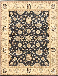 Ziegler Blue Hand Knotted 8'0" X 10'5"  Area Rug 250-21136