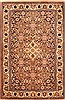 Tabriz Brown Hand Knotted 210 X 42  Area Rug 100-21153 Thumb 0