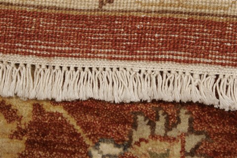 Ziegler Brown Hand Knotted 80 X 103 Area Rug 250-21161 Image 14