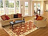 Ziegler Brown Hand Knotted 80 X 103  Area Rug 250-21161 Thumb 2